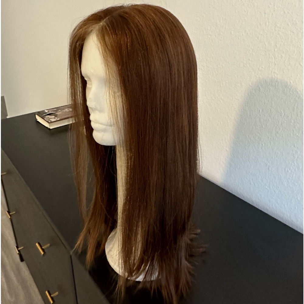 VIRGIN HAIR lace top wig